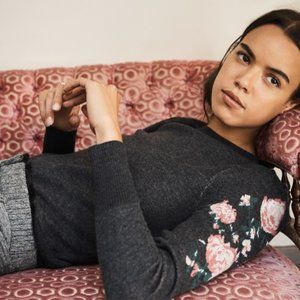 Club Monaco Poella Pink Rose Sweater